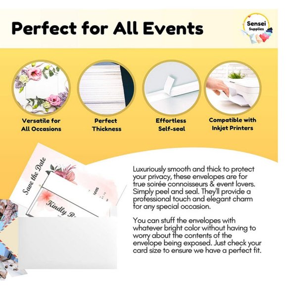 set of 55 self sealing envelopes - Picture 4 of 7